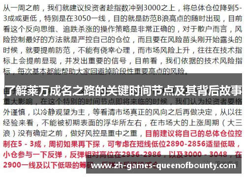 了解莱万成名之路的关键时间节点及其背后故事